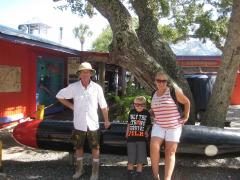 My cousin comes to visit from Palm Springs, CA. Lighthouse in Port Orange, FL.