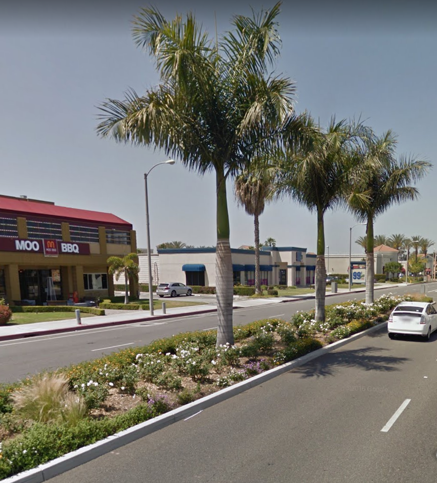 Royal Palms as street trees in Artesia, CA