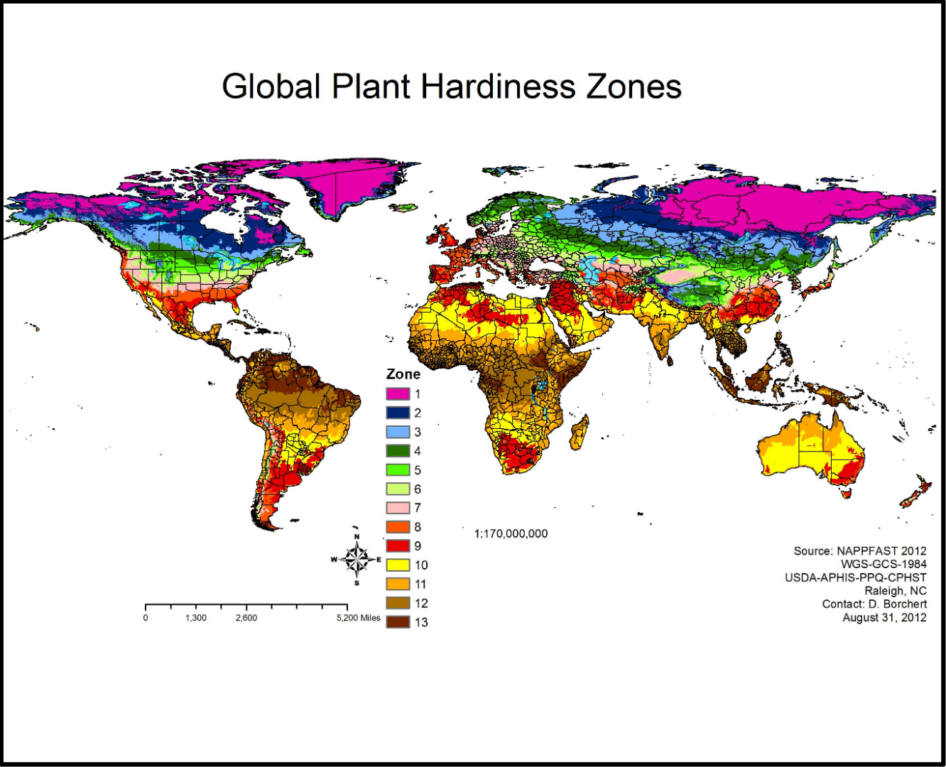 World Usda Hardiness Zone Map Weather Climate Palmtalk
