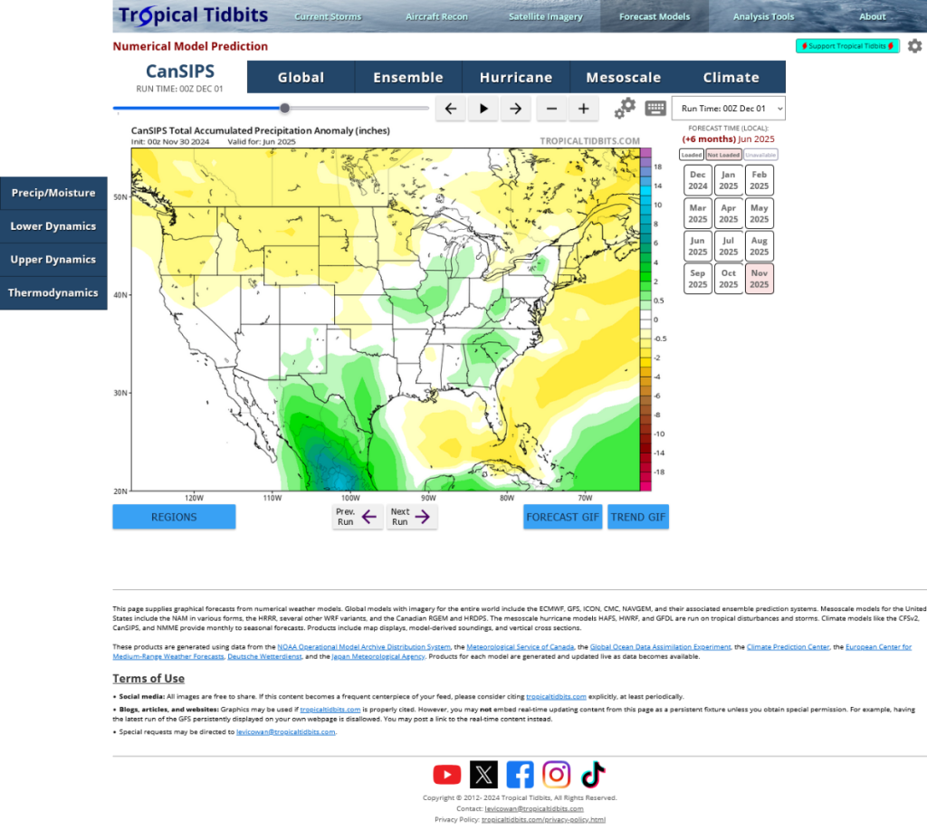 Screenshot2024-12-07at10-01-48CanSIPSModelMonthlyTotalPrecipAnomalyforCONUSTropicalTidbits.thumb.png.8e69ac0217b190bcb7f31941f6e3876c.png
