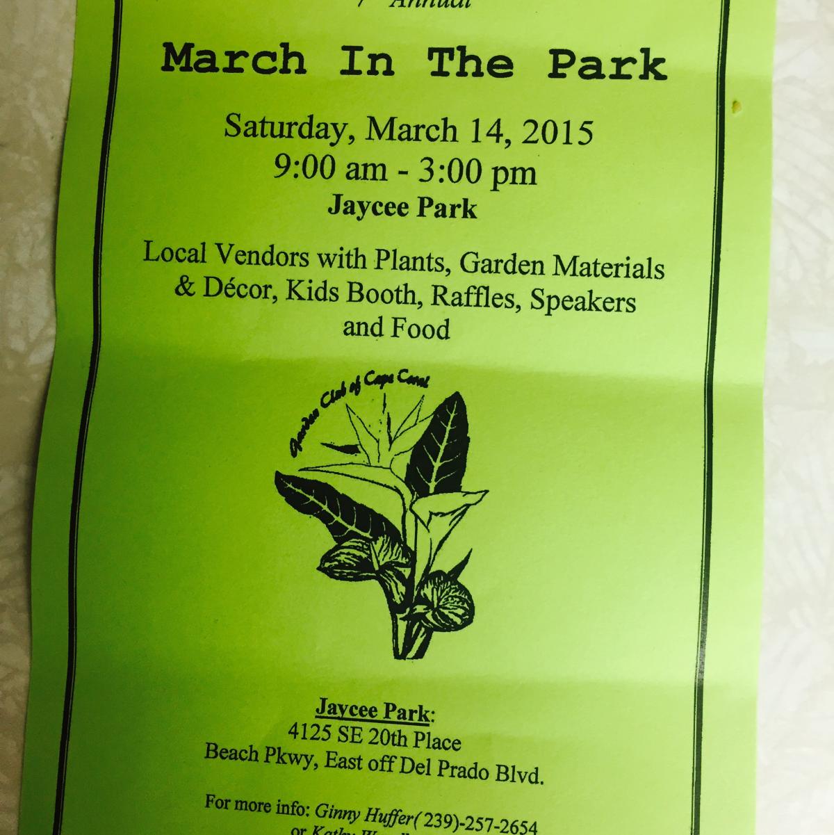Plant Sale in Cape Coral, FL Saturday March 14th  9-3